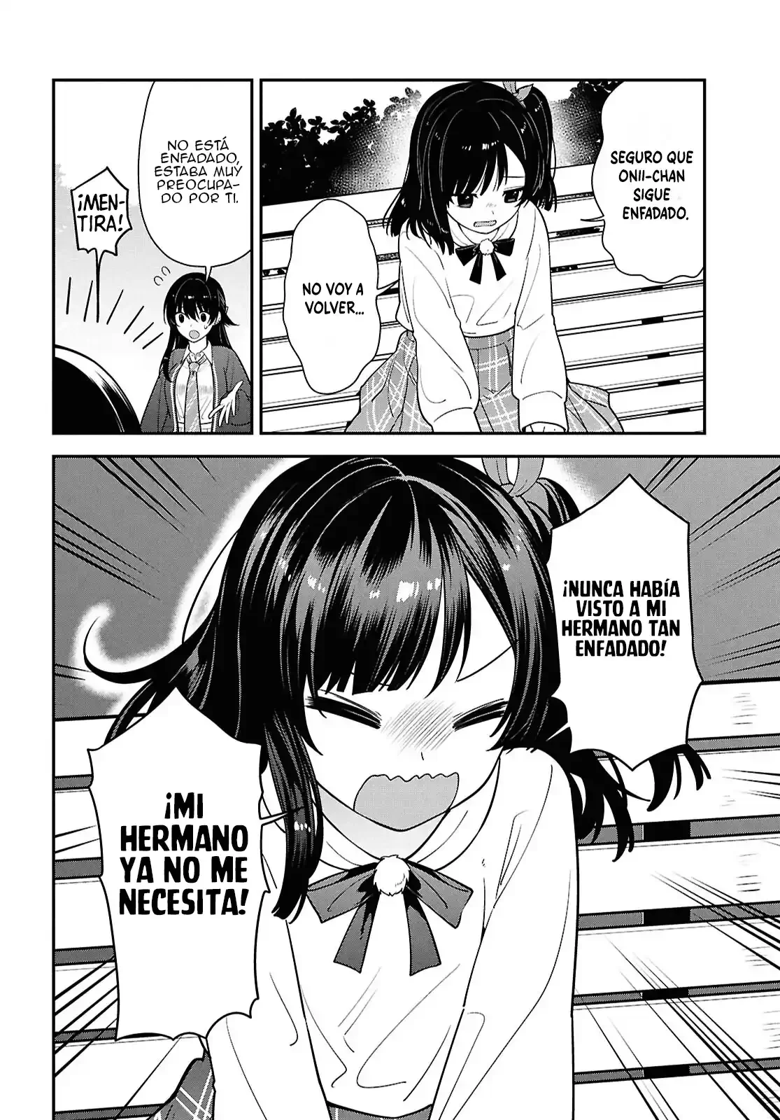Tonari no Seki no Yankee Shimizu-san ga Kami o Kuroku Sometekita - Capítulo 15 - Página 16 - LectorTMOo