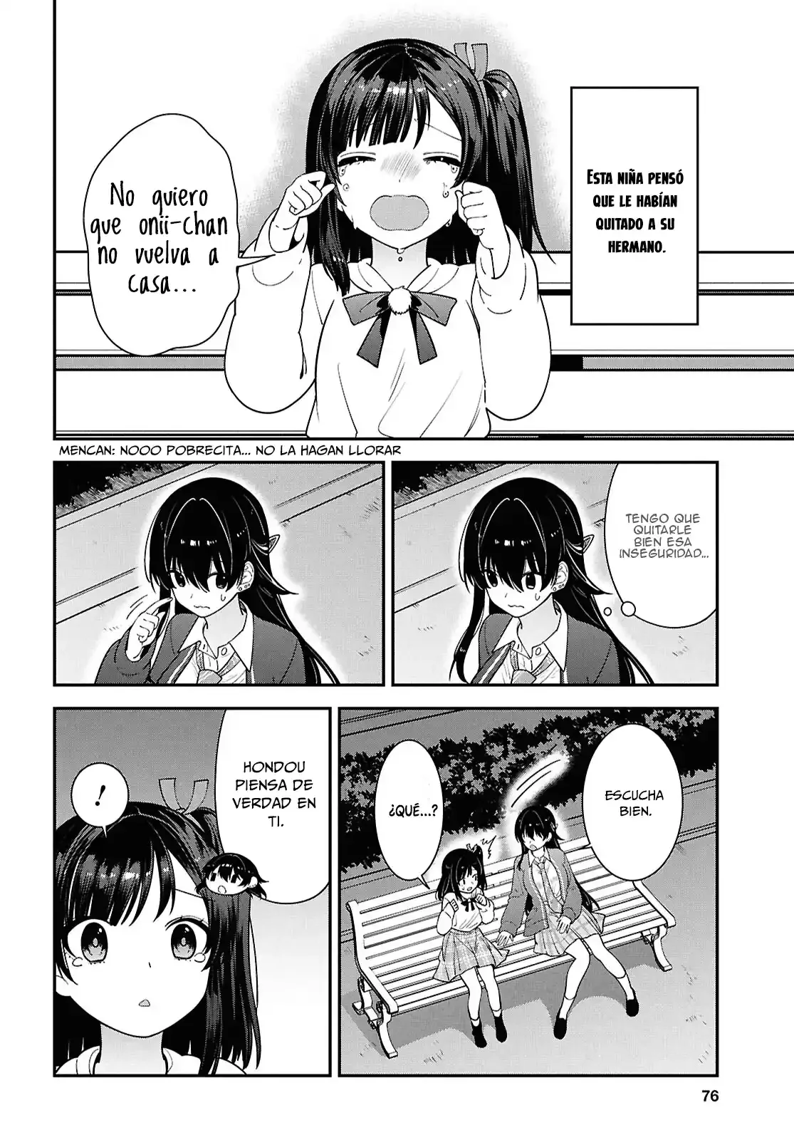 Tonari no Seki no Yankee Shimizu-san ga Kami o Kuroku Sometekita - Capítulo 15 - Página 18 - LectorTMOo