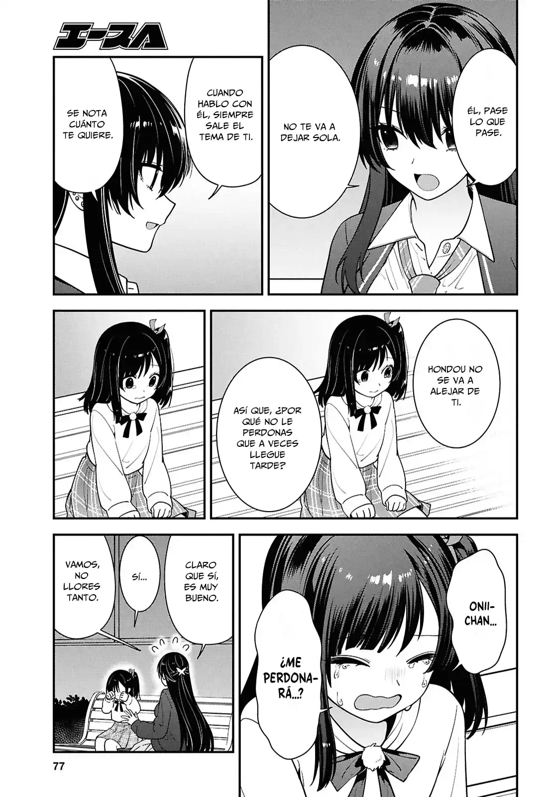 Tonari no Seki no Yankee Shimizu-san ga Kami o Kuroku Sometekita - Capítulo 15 - Página 19 - LectorTMOo
