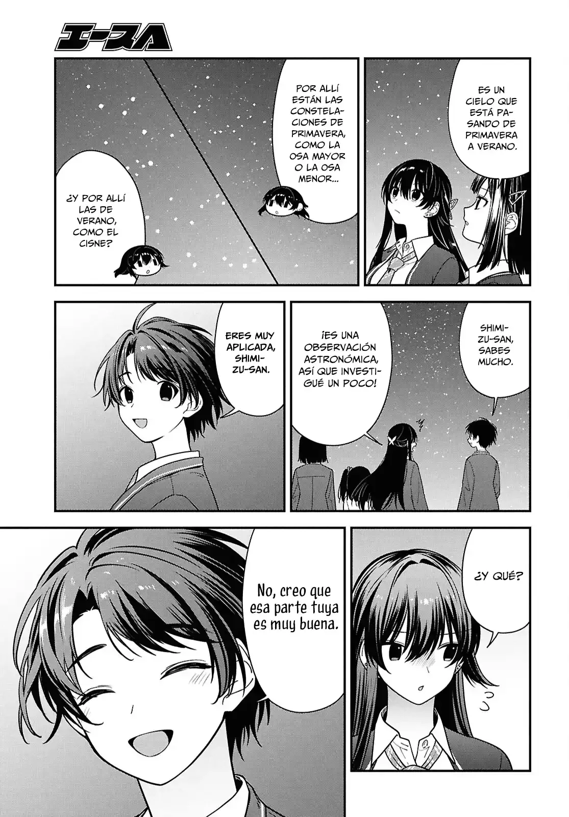 Tonari no Seki no Yankee Shimizu-san ga Kami o Kuroku Sometekita - Capítulo 15 - Página 26 - LectorTMOo
