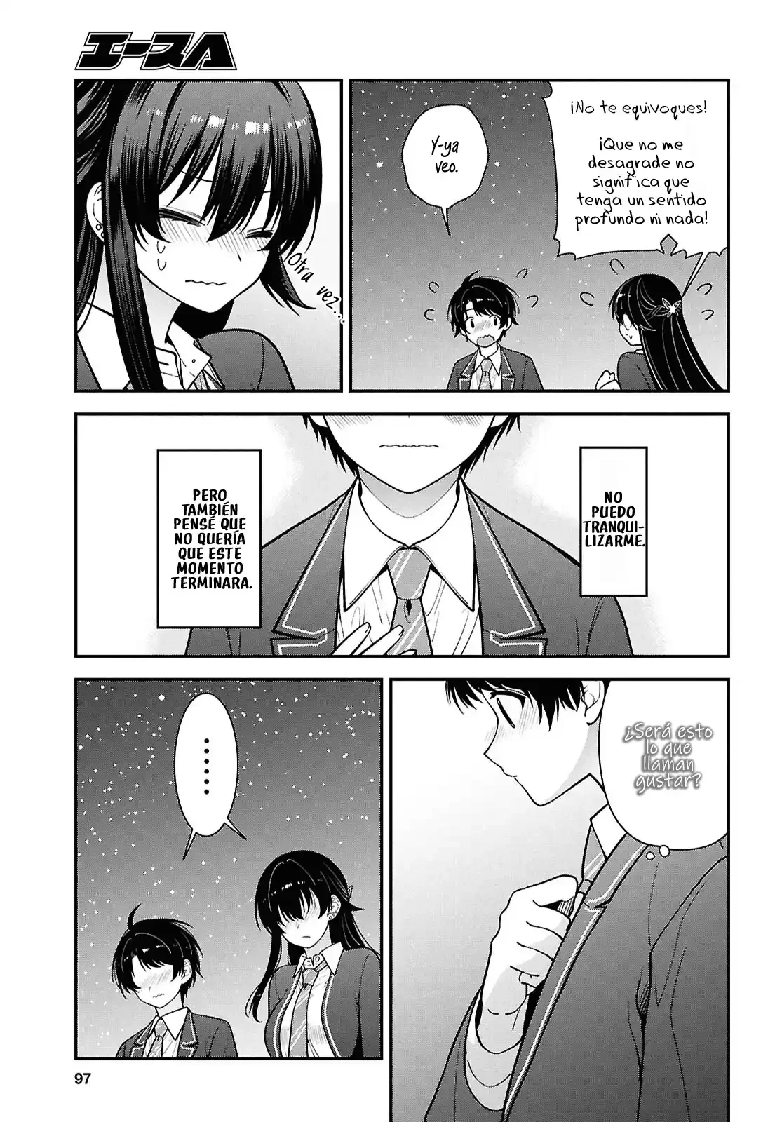 Tonari no Seki no Yankee Shimizu-san ga Kami o Kuroku Sometekita - Capítulo 15 - Página 37 - LectorTMOo