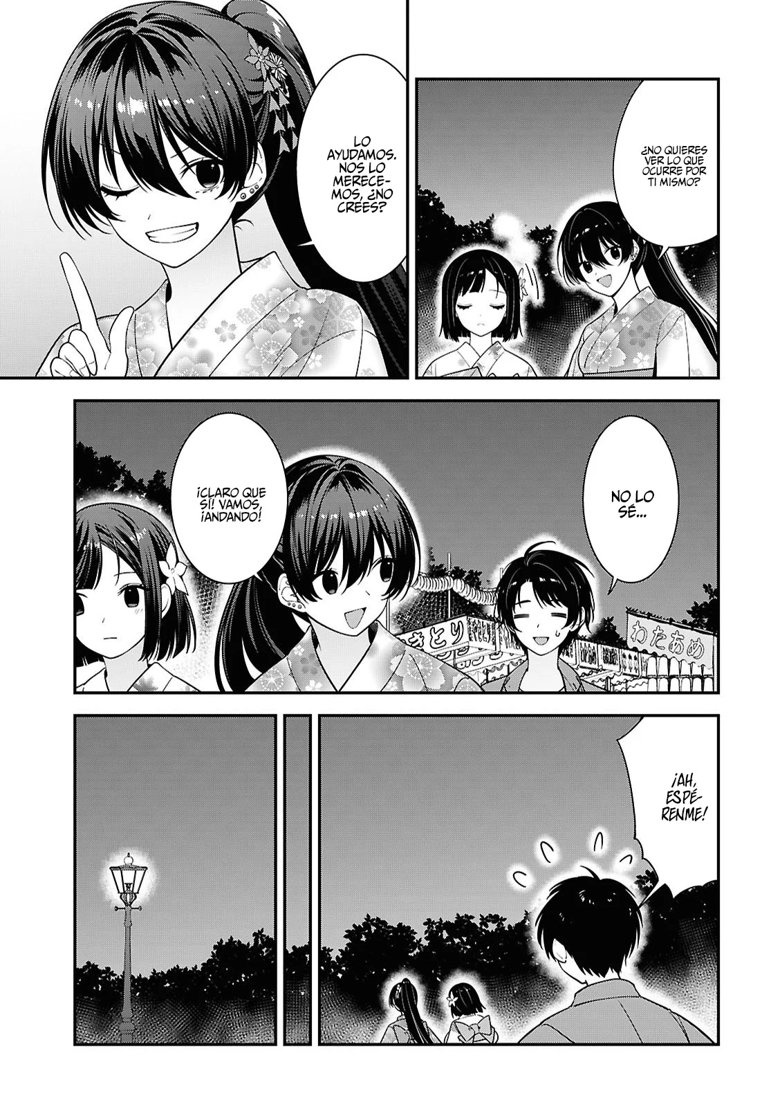 Tonari no Seki no Yankee Shimizu-san ga Kami o Kuroku Sometekita - Capítulo 16 - Página 21 - LectorTMOo