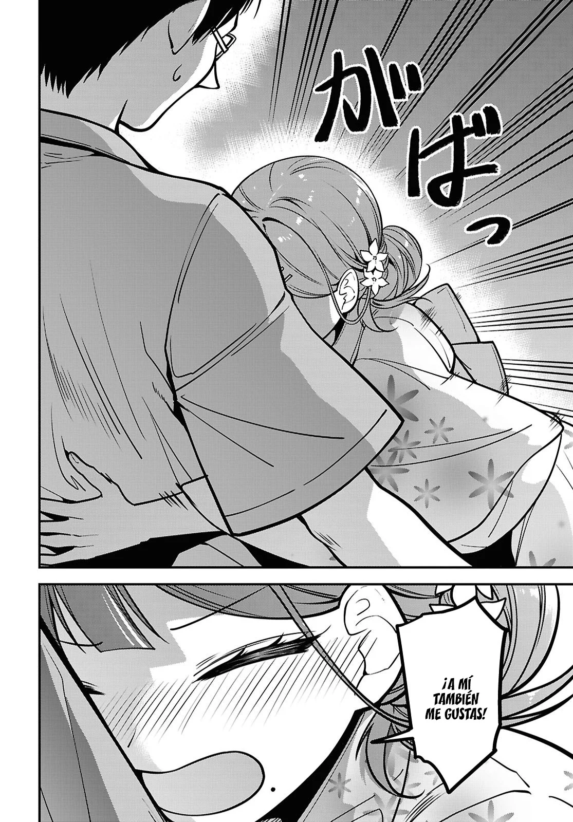 Tonari no Seki no Yankee Shimizu-san ga Kami o Kuroku Sometekita - Capítulo 16 - Página 28 - LectorTMOo