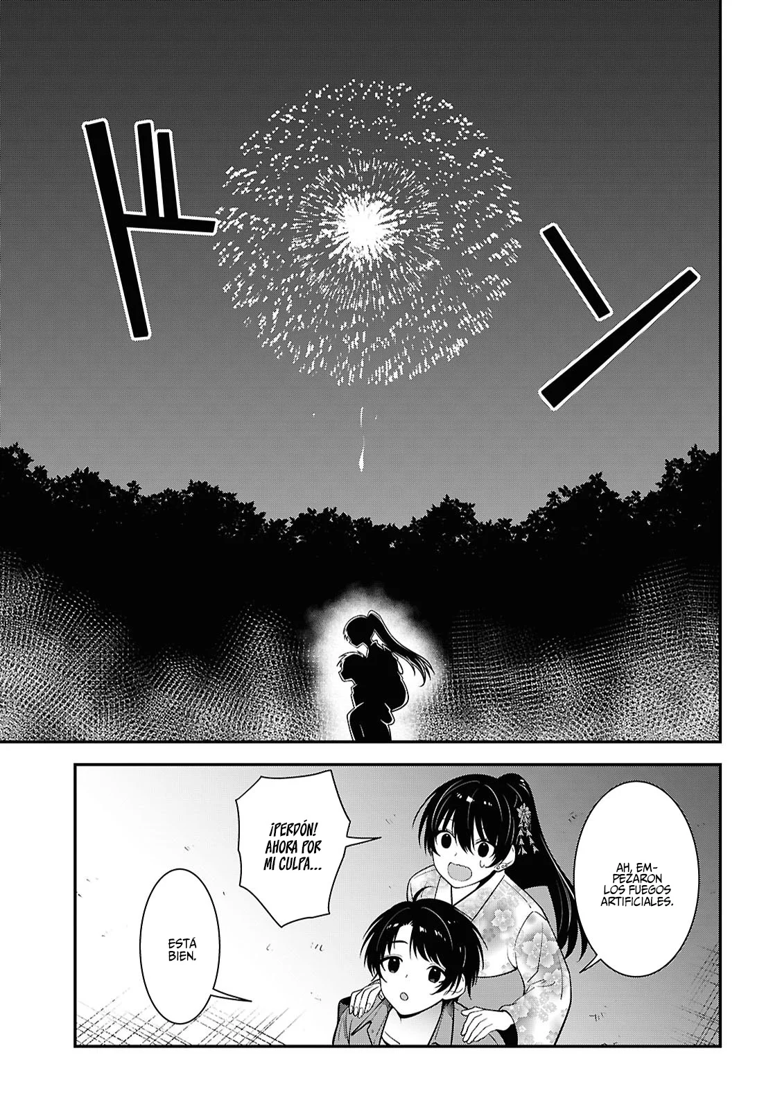 Tonari no Seki no Yankee Shimizu-san ga Kami o Kuroku Sometekita - Capítulo 16 - Página 39 - LectorTMOo