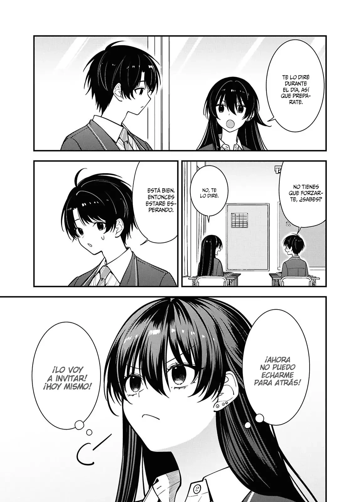 Tonari no Seki no Yankee Shimizu-san ga Kami o Kuroku Sometekita - Capítulo 17 - Página 13 - LectorTMOo