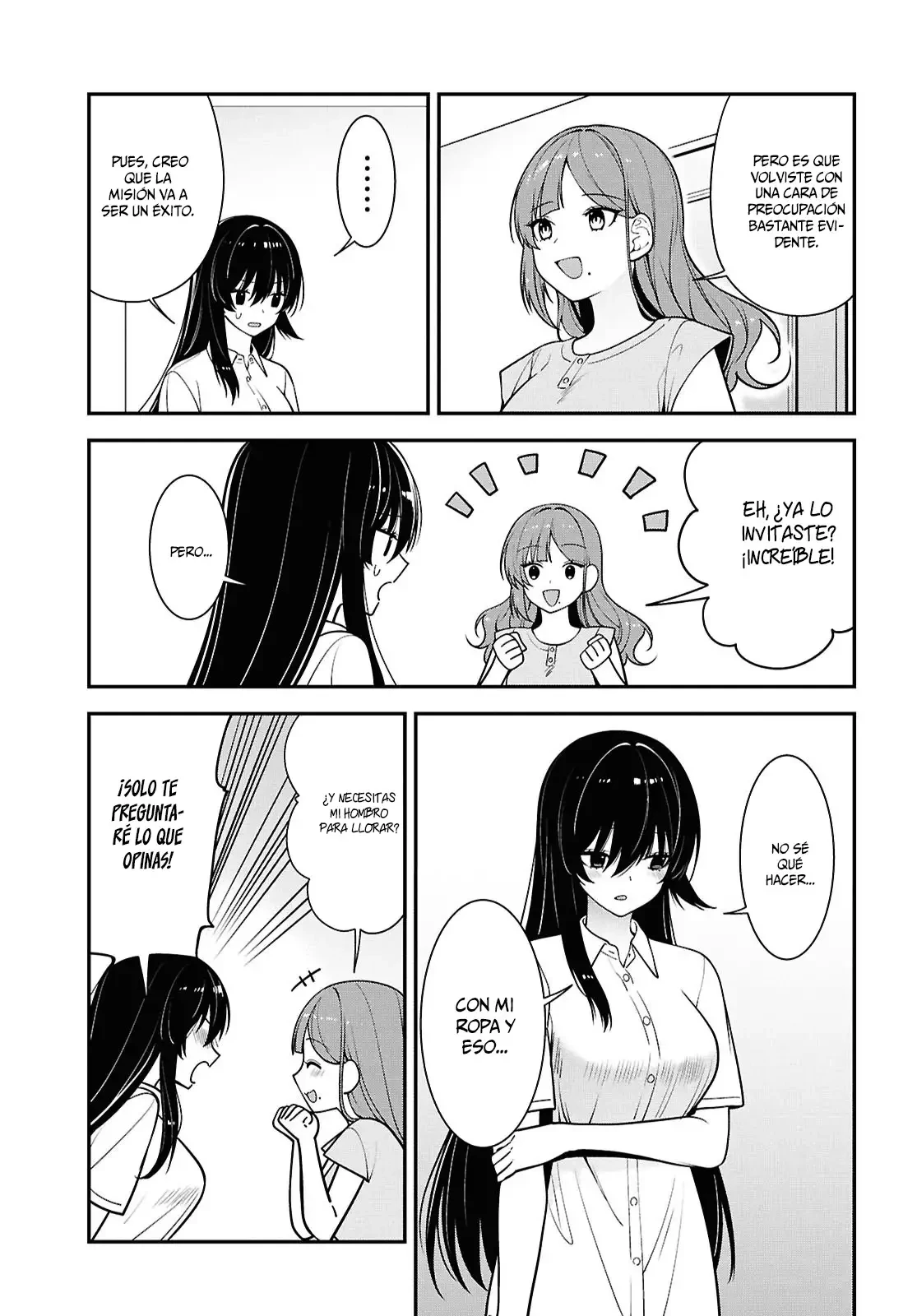 Tonari no Seki no Yankee Shimizu-san ga Kami o Kuroku Sometekita - Capítulo 17 - Página 19 - LectorTMOo