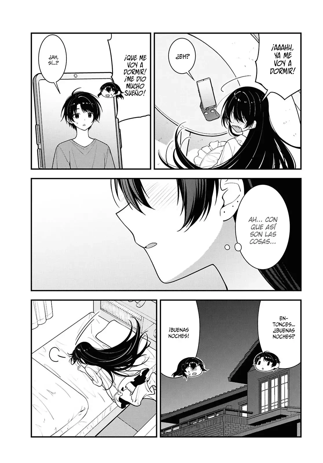 Tonari no Seki no Yankee Shimizu-san ga Kami o Kuroku Sometekita - Capítulo 17 - Página 34 - LectorTMOo