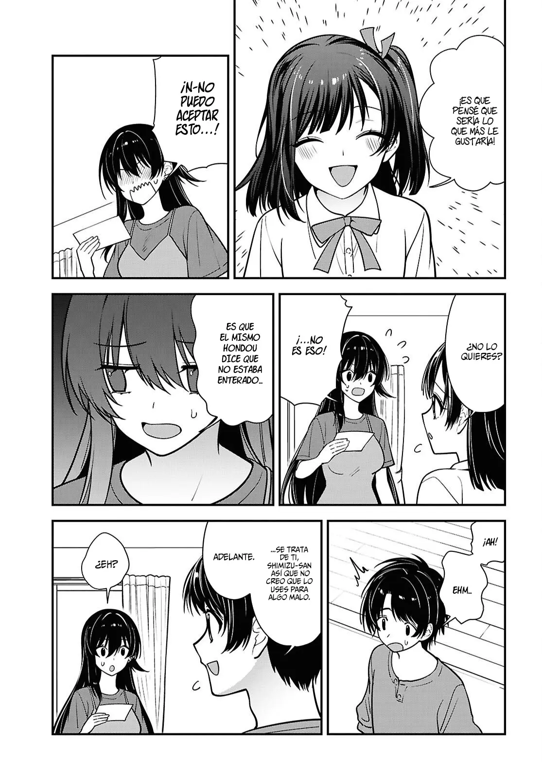 Tonari no Seki no Yankee Shimizu-san ga Kami o Kuroku Sometekita - Capítulo 18 - Página 29 - LectorTMOo