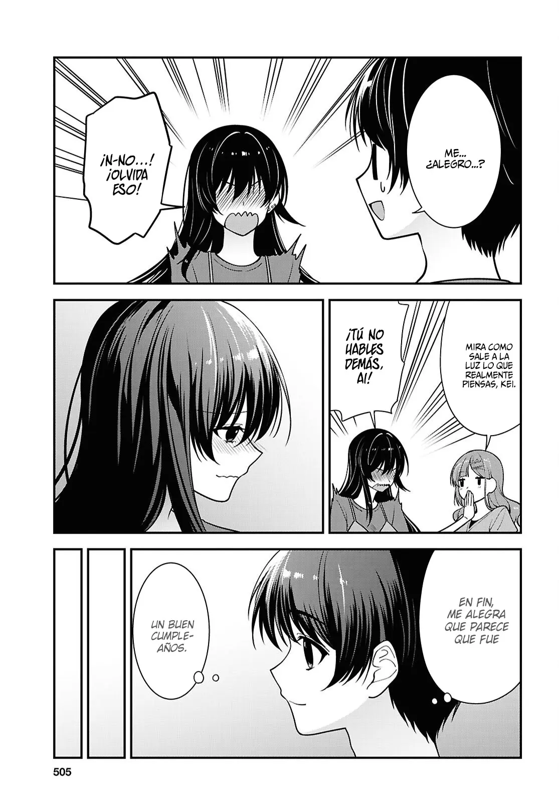 Tonari no Seki no Yankee Shimizu-san ga Kami o Kuroku Sometekita - Capítulo 18 - Página 31 - LectorTMOo