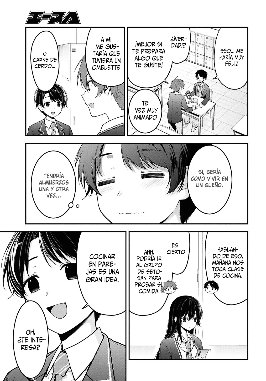 Tonari no Seki no Yankee Shimizu-san ga Kami o Kuroku Sometekita - Capítulo 2 - Página 4 - LectorTMOo