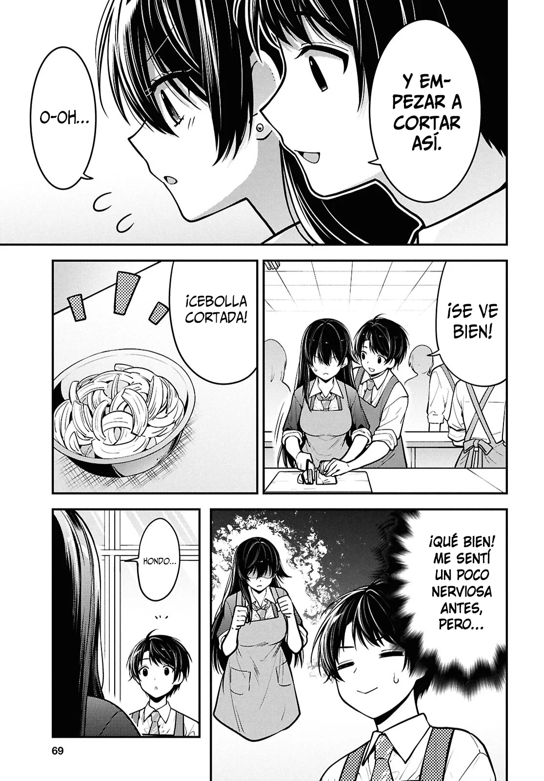 Tonari no Seki no Yankee Shimizu-san ga Kami o Kuroku Sometekita - Capítulo 2 - Página 26 - LectorTMOo