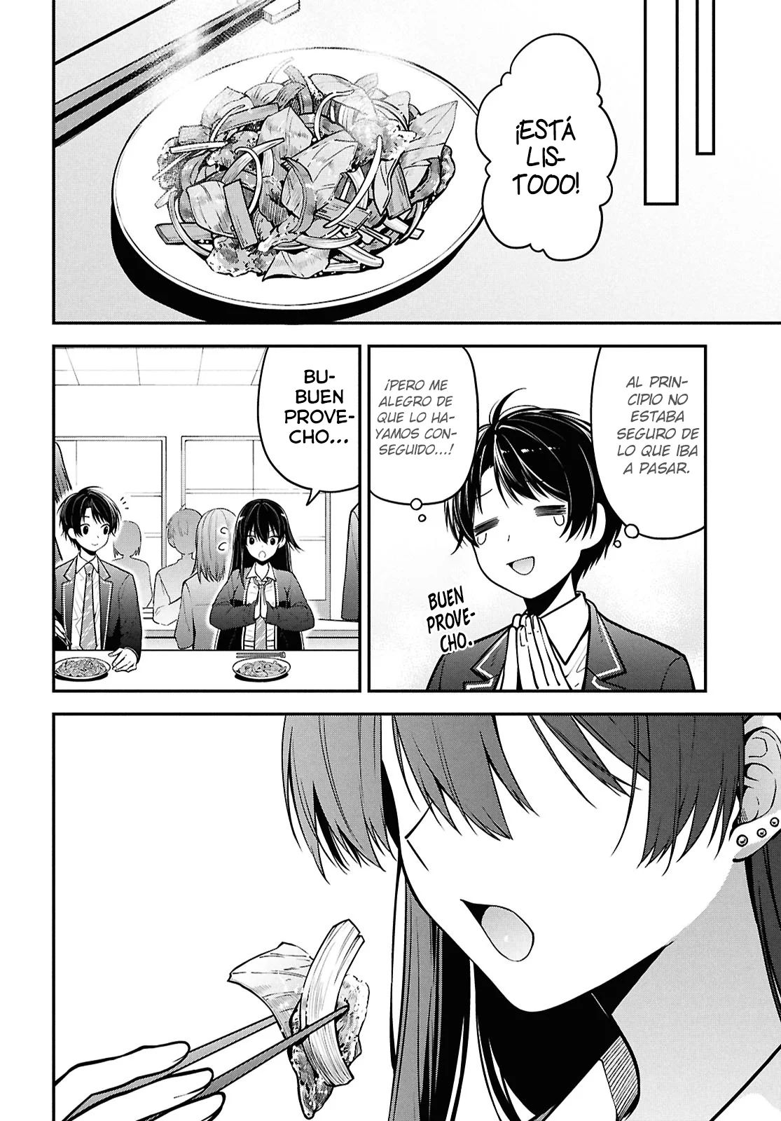 Tonari no Seki no Yankee Shimizu-san ga Kami o Kuroku Sometekita - Capítulo 2 - Página 29 - LectorTMOo