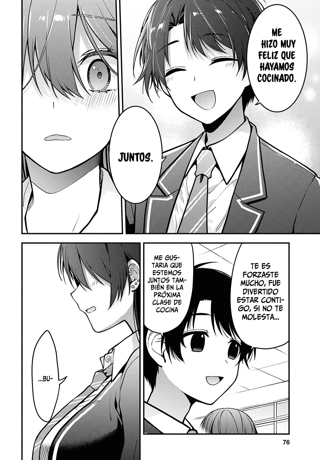 Tonari no Seki no Yankee Shimizu-san ga Kami o Kuroku Sometekita - Capítulo 2 - Página 33 - LectorTMOo