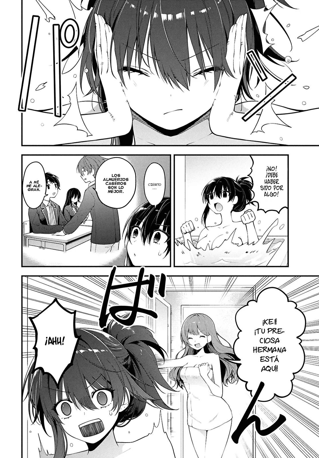 Tonari no Seki no Yankee Shimizu-san ga Kami o Kuroku Sometekita - Capítulo 3 - Página 6 - LectorTMOo