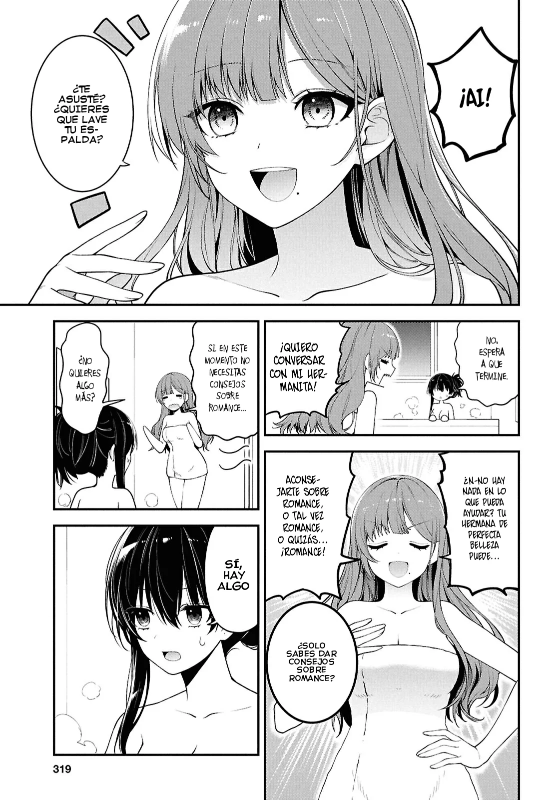 Tonari no Seki no Yankee Shimizu-san ga Kami o Kuroku Sometekita - Capítulo 3 - Página 7 - LectorTMOo
