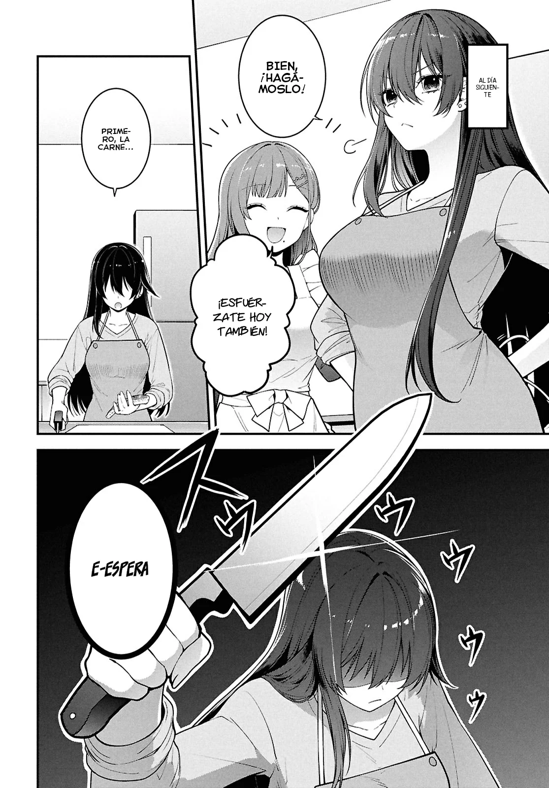 Tonari no Seki no Yankee Shimizu-san ga Kami o Kuroku Sometekita - Capítulo 3 - Página 10 - LectorTMOo
