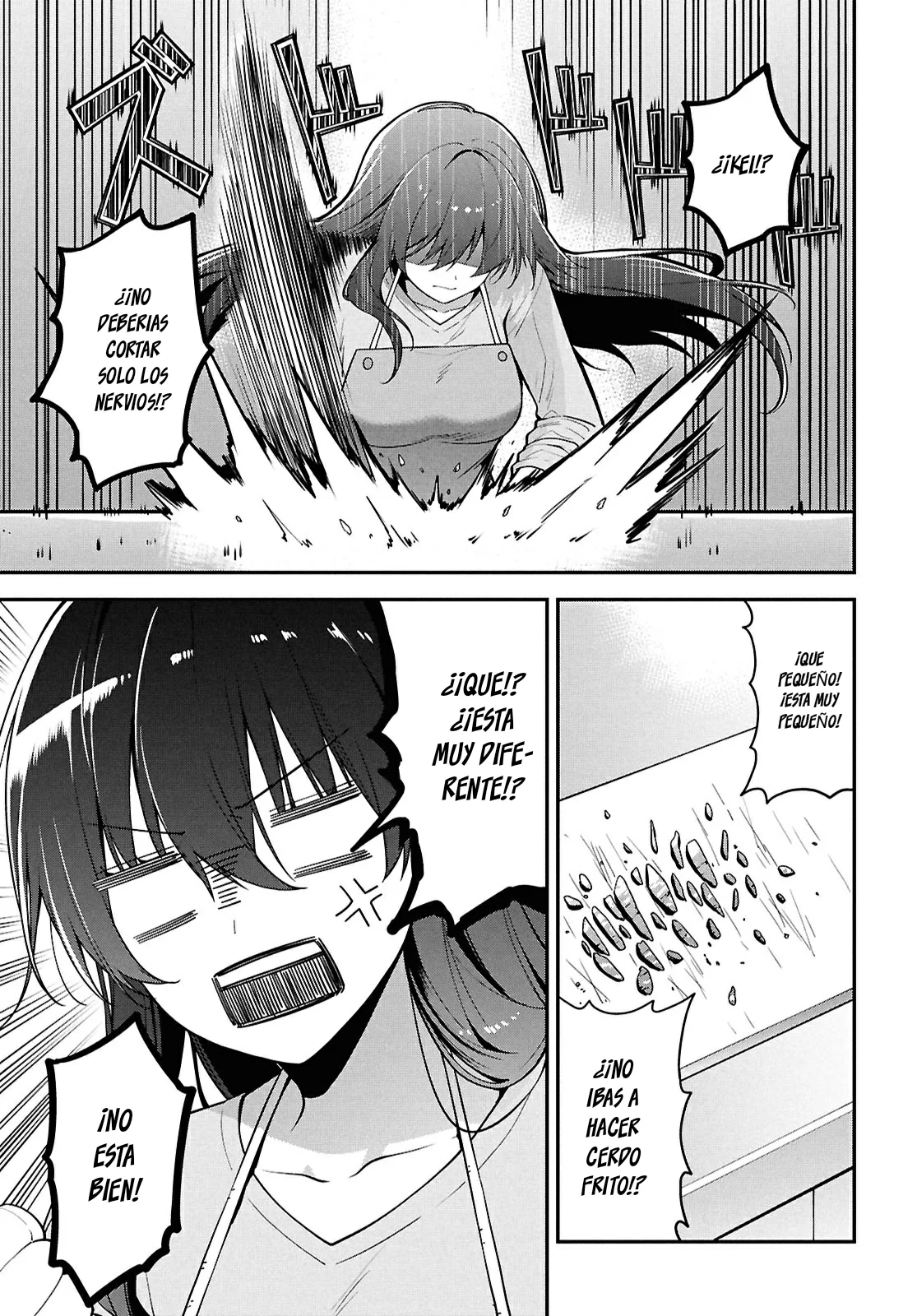 Tonari no Seki no Yankee Shimizu-san ga Kami o Kuroku Sometekita - Capítulo 3 - Página 11 - LectorTMOo