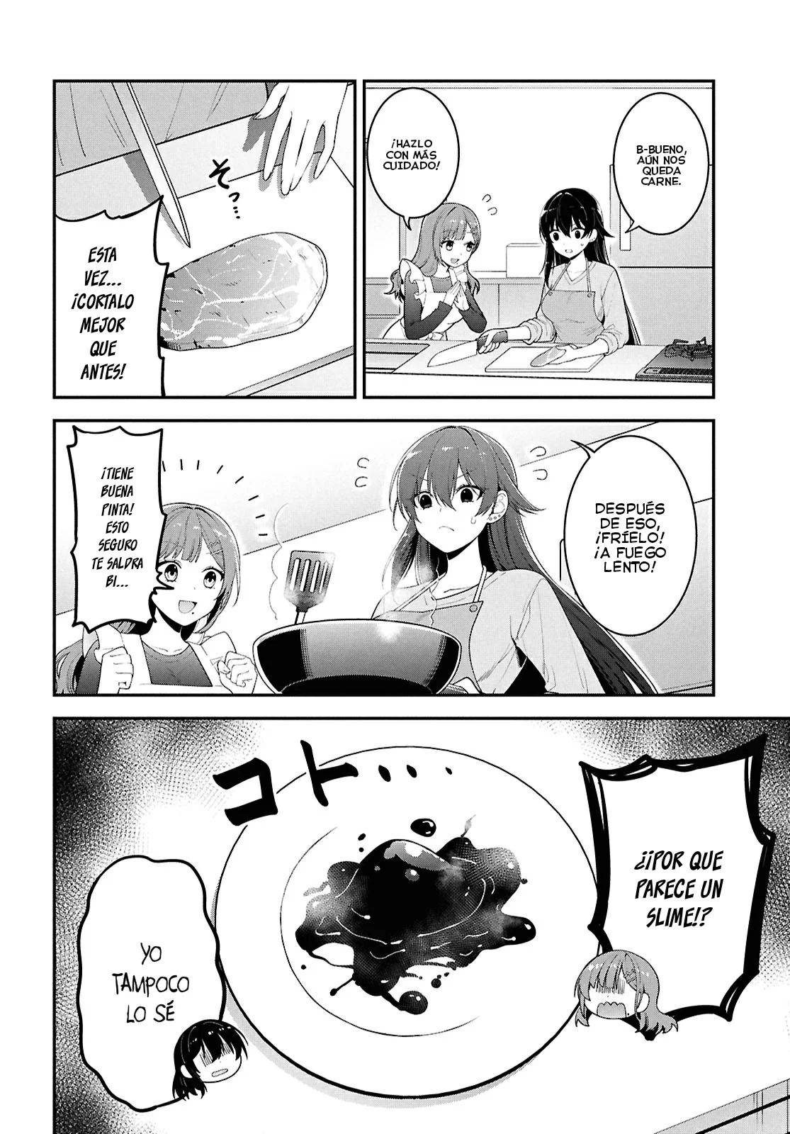 Tonari no Seki no Yankee Shimizu-san ga Kami o Kuroku Sometekita - Capítulo 3 - Página 12 - LectorTMOo