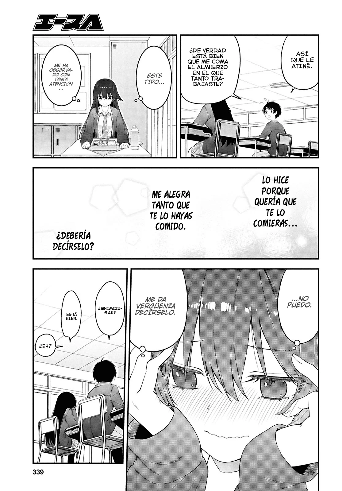 Tonari no Seki no Yankee Shimizu-san ga Kami o Kuroku Sometekita - Capítulo 3 - Página 26 - LectorTMOo