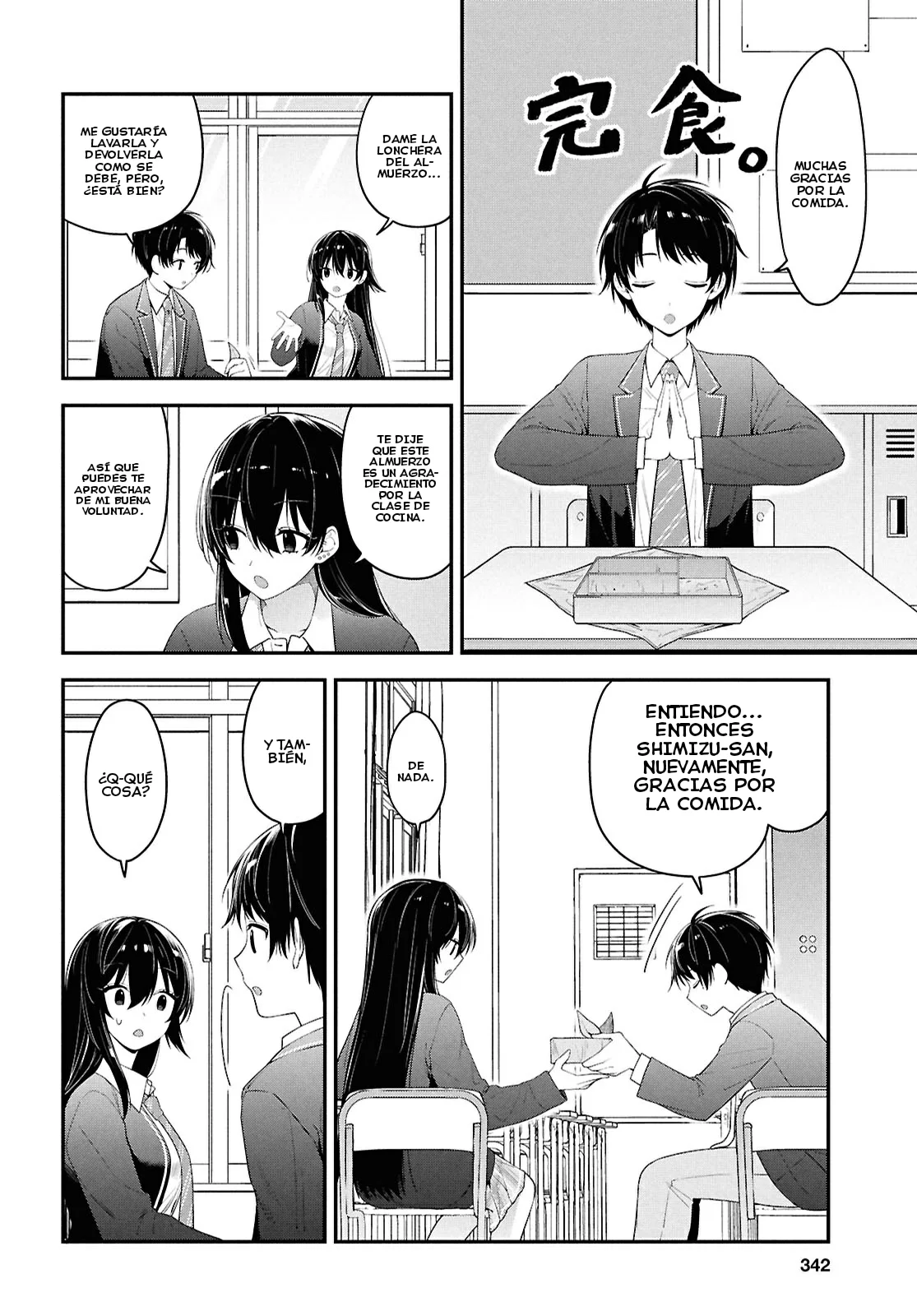 Tonari no Seki no Yankee Shimizu-san ga Kami o Kuroku Sometekita - Capítulo 3 - Página 29 - LectorTMOo