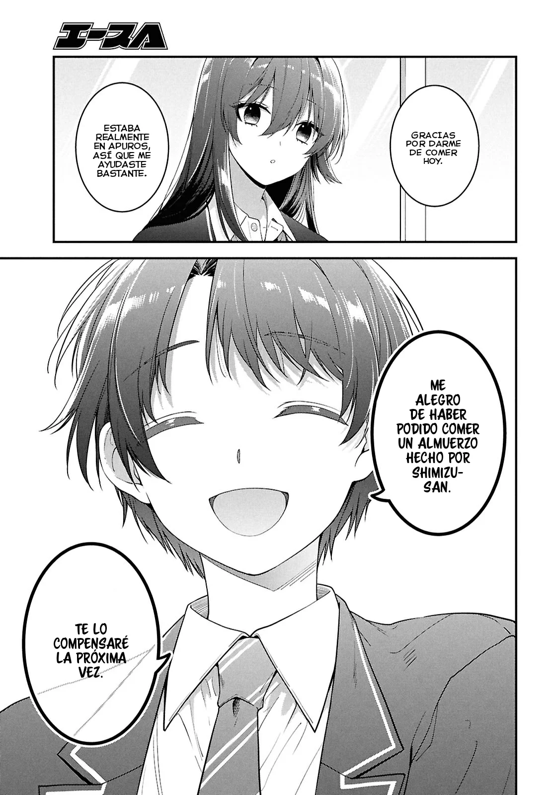 Tonari no Seki no Yankee Shimizu-san ga Kami o Kuroku Sometekita - Capítulo 3 - Página 30 - LectorTMOo