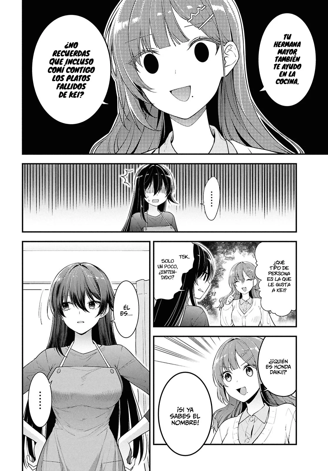 Tonari no Seki no Yankee Shimizu-san ga Kami o Kuroku Sometekita - Capítulo 4 - Página 8 - LectorTMOo