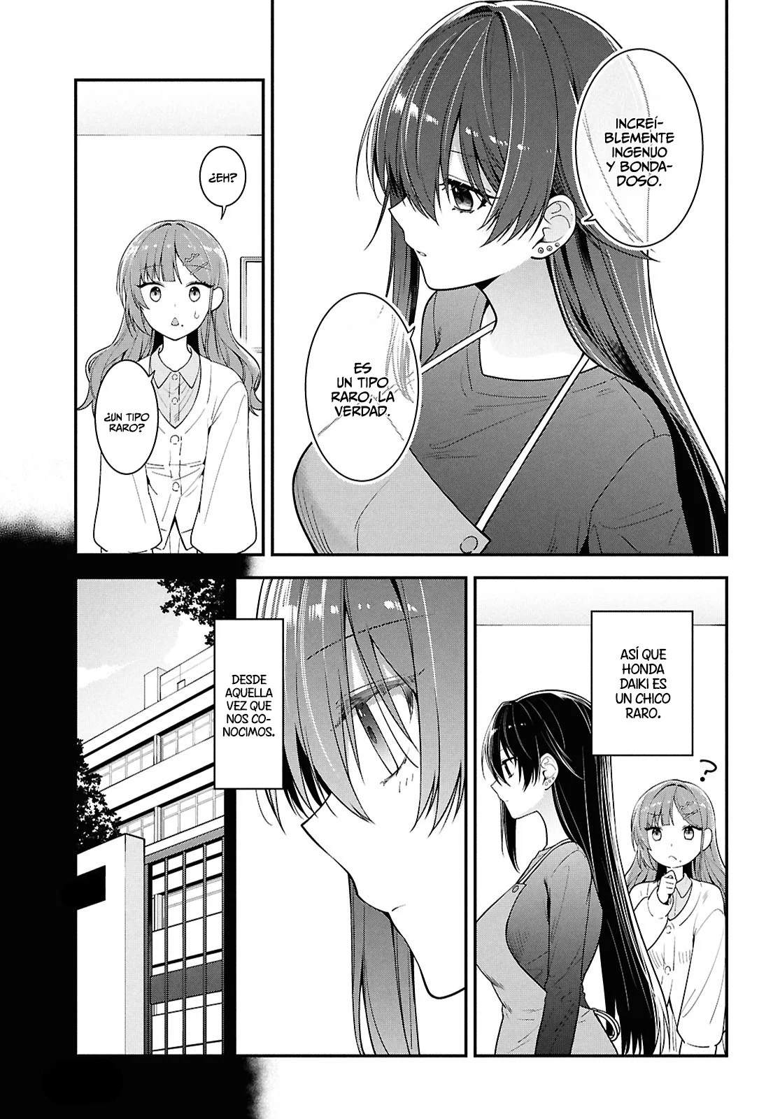 Tonari no Seki no Yankee Shimizu-san ga Kami o Kuroku Sometekita - Capítulo 4 - Página 9 - LectorTMOo