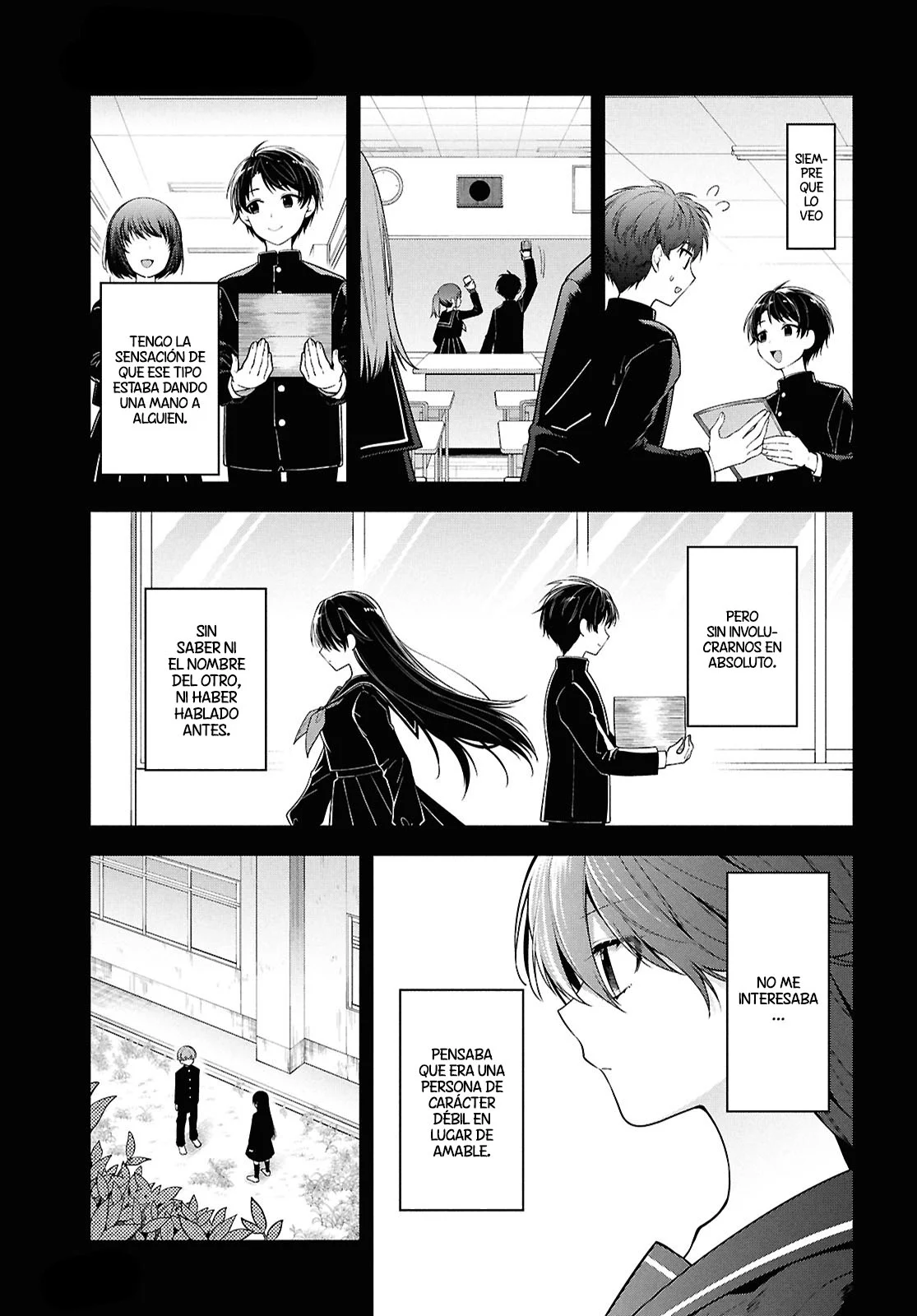 Tonari no Seki no Yankee Shimizu-san ga Kami o Kuroku Sometekita - Capítulo 4 - Página 11 - LectorTMOo