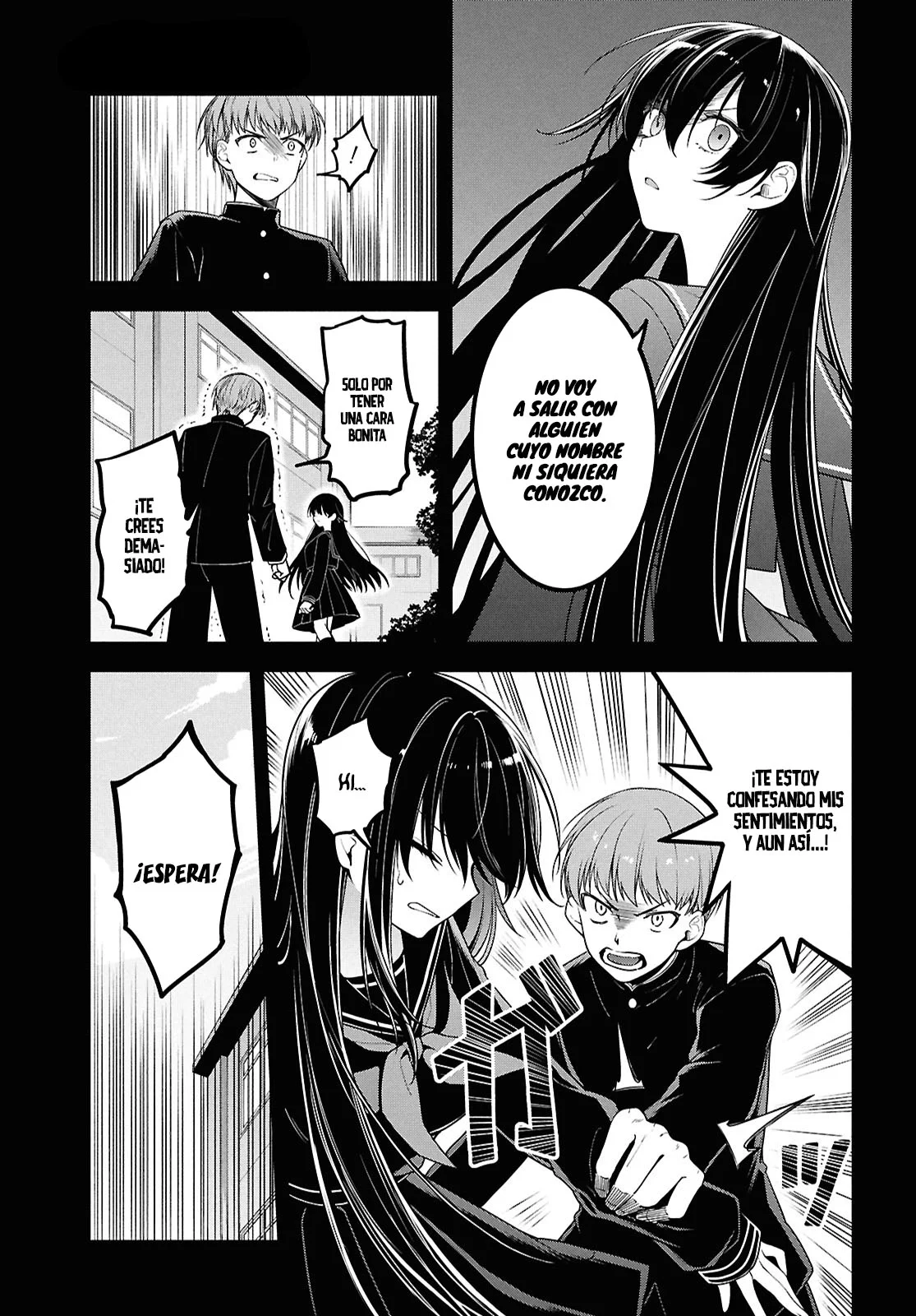 Tonari no Seki no Yankee Shimizu-san ga Kami o Kuroku Sometekita - Capítulo 4 - Página 13 - LectorTMOo