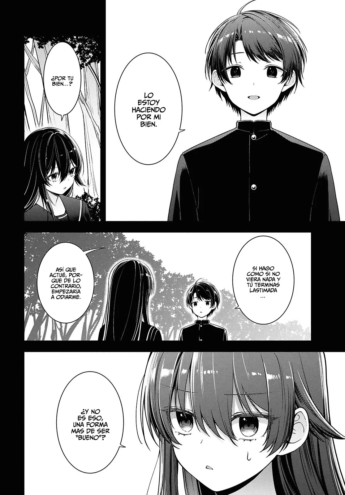 Tonari no Seki no Yankee Shimizu-san ga Kami o Kuroku Sometekita - Capítulo 4 - Página 23 - LectorTMOo
