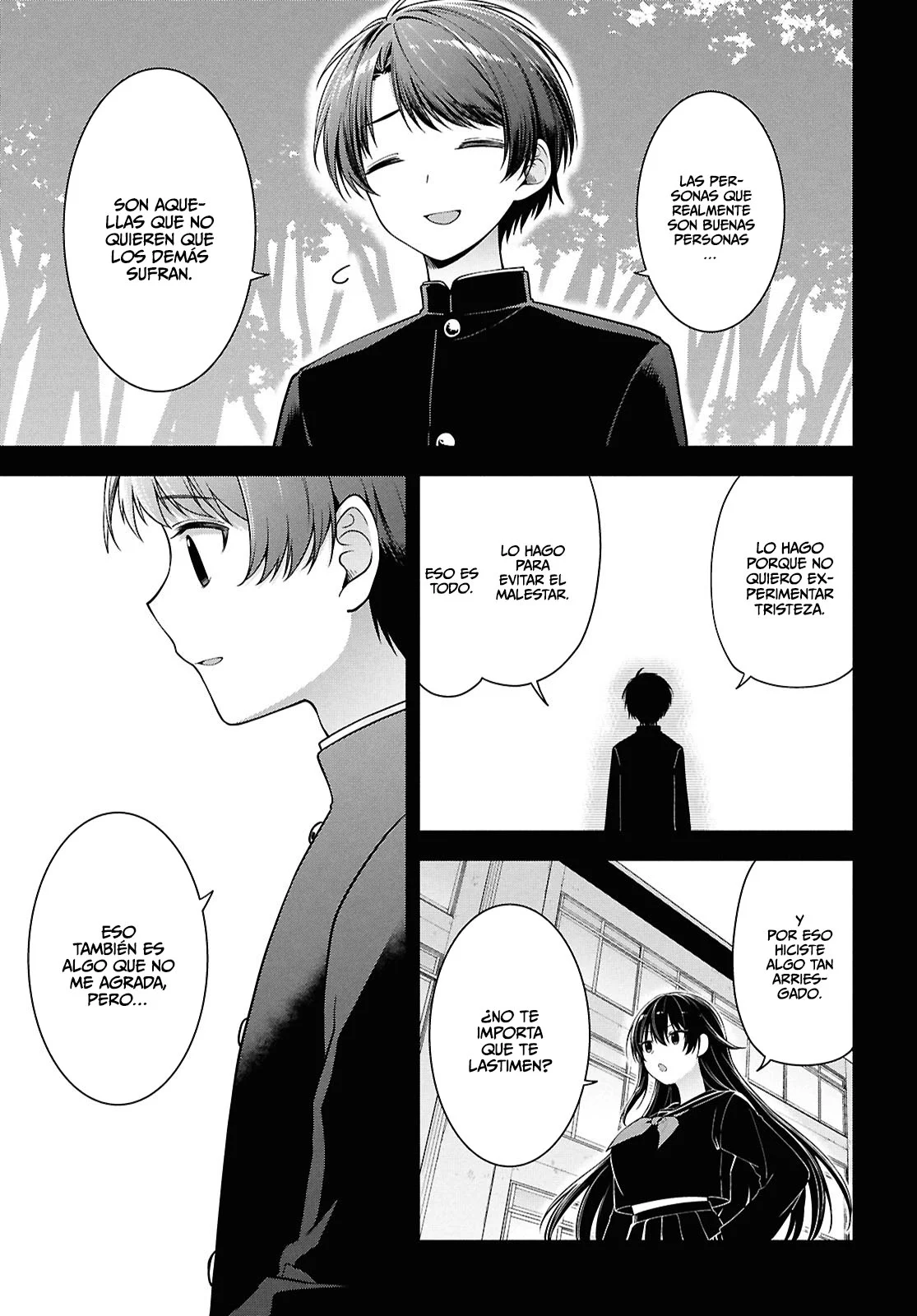Tonari no Seki no Yankee Shimizu-san ga Kami o Kuroku Sometekita - Capítulo 4 - Página 24 - LectorTMOo