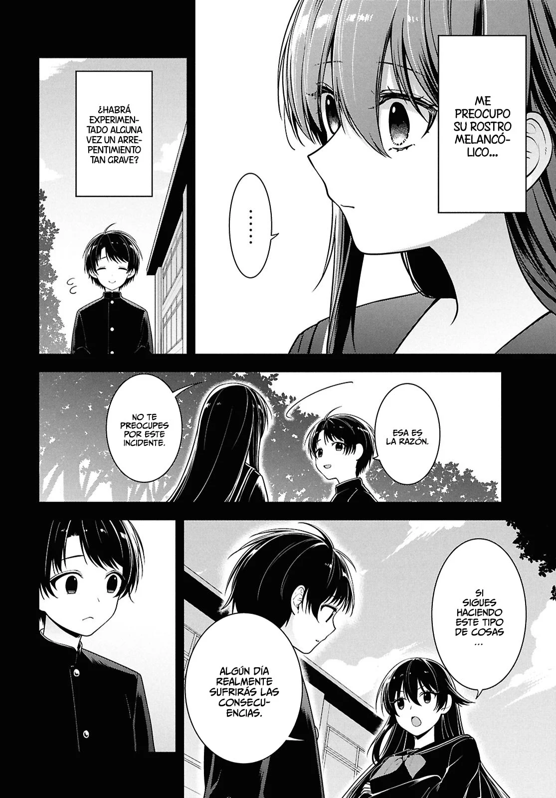 Tonari no Seki no Yankee Shimizu-san ga Kami o Kuroku Sometekita - Capítulo 4 - Página 26 - LectorTMOo