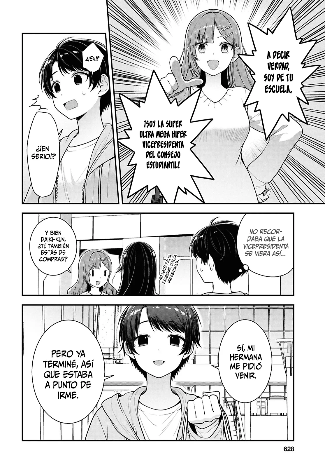 Tonari no Seki no Yankee Shimizu-san ga Kami o Kuroku Sometekita - Capítulo 5 - Página 13 - LectorTMOo