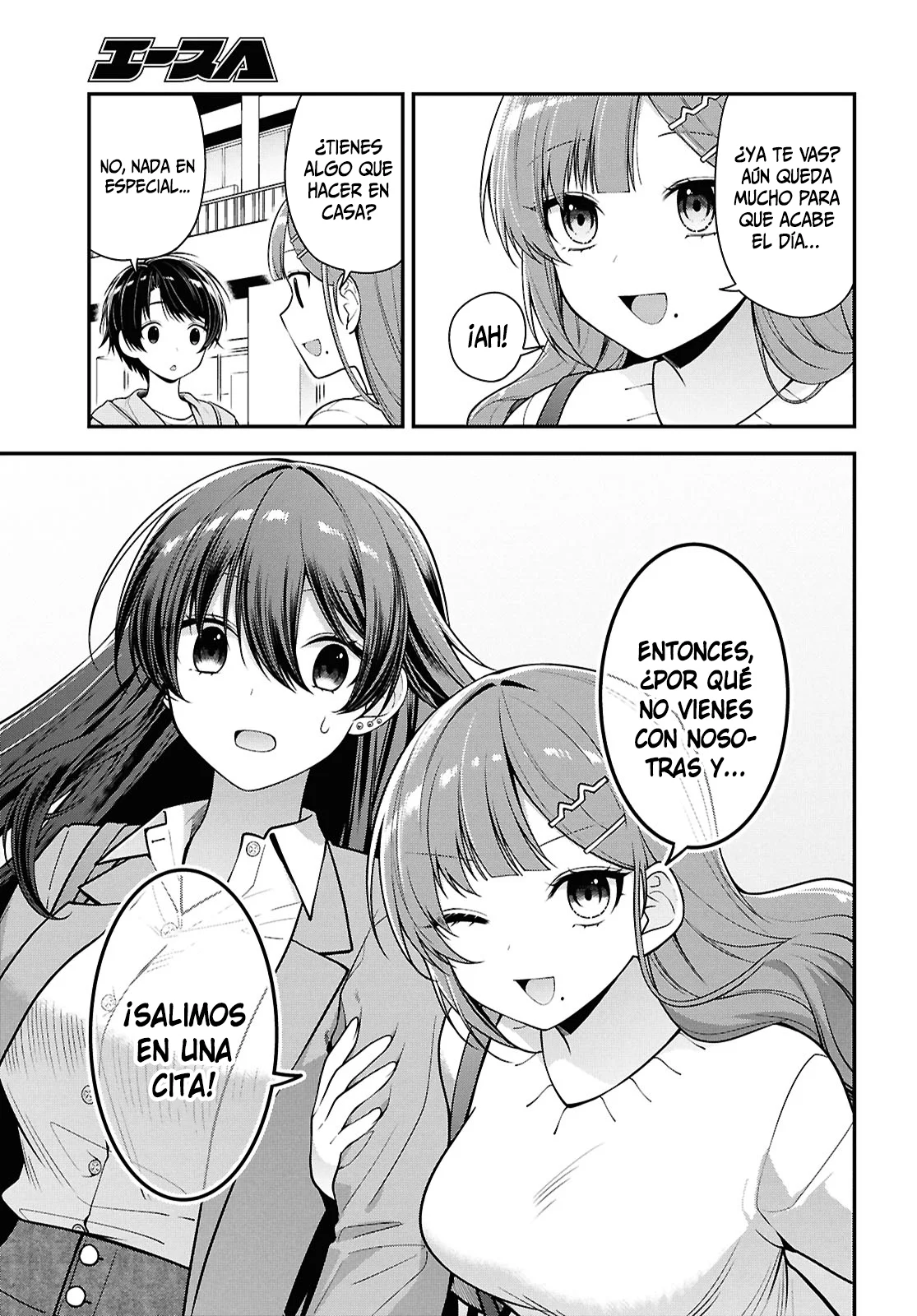 Tonari no Seki no Yankee Shimizu-san ga Kami o Kuroku Sometekita - Capítulo 5 - Página 14 - LectorTMOo