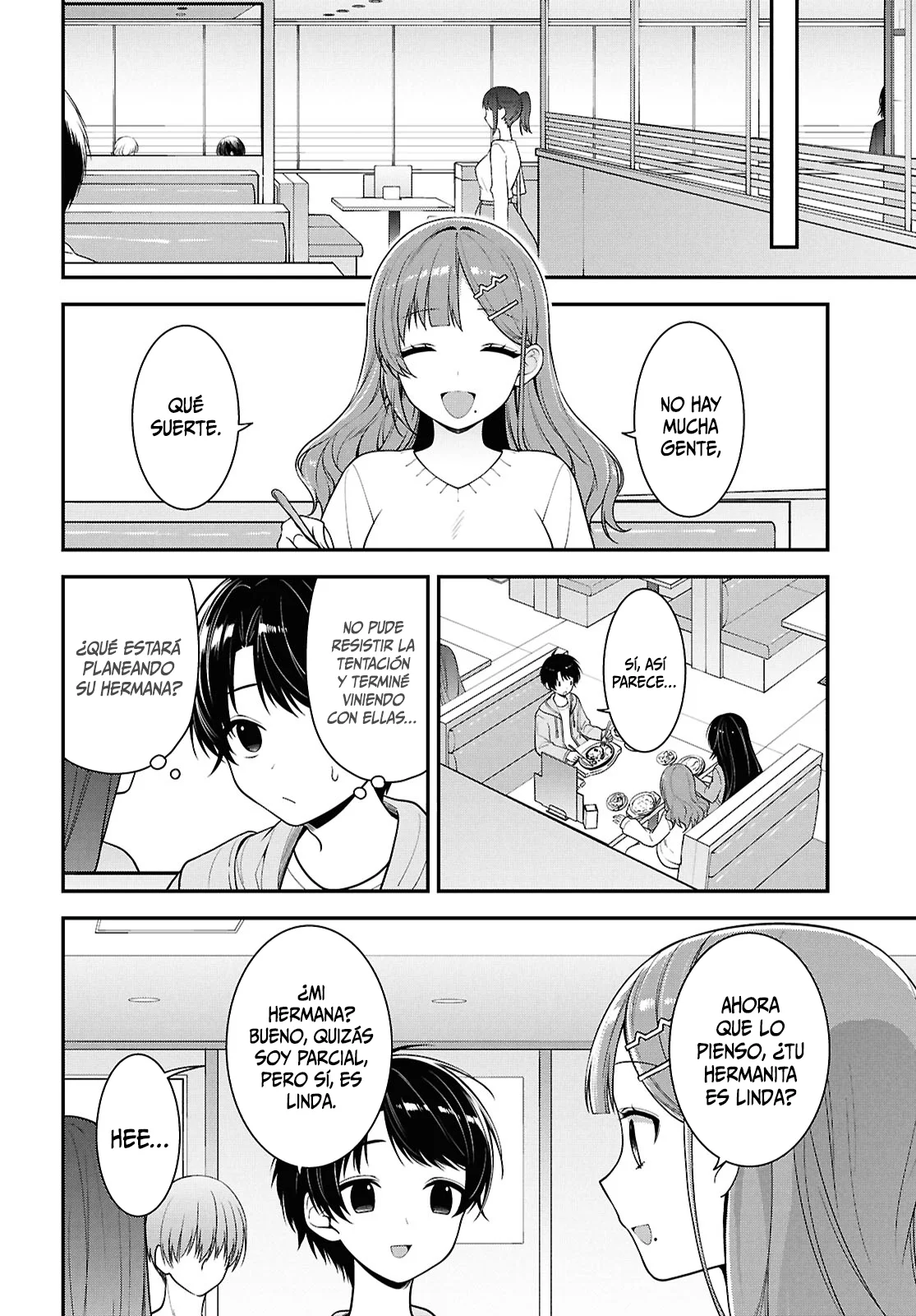 Tonari no Seki no Yankee Shimizu-san ga Kami o Kuroku Sometekita - Capítulo 5 - Página 15 - LectorTMOo