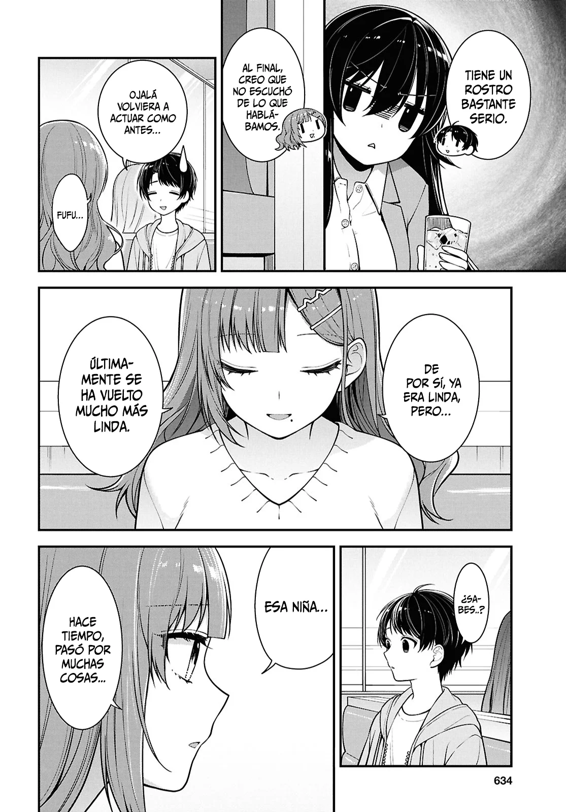 Tonari no Seki no Yankee Shimizu-san ga Kami o Kuroku Sometekita - Capítulo 5 - Página 19 - LectorTMOo