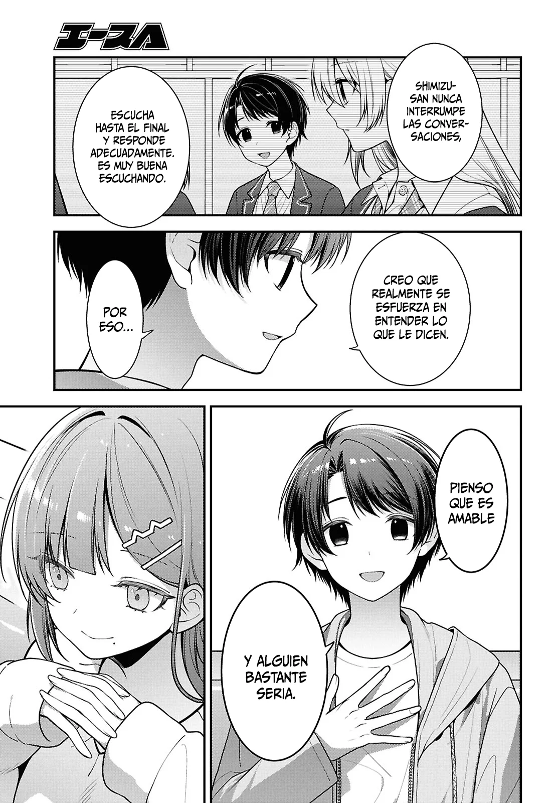 Tonari no Seki no Yankee Shimizu-san ga Kami o Kuroku Sometekita - Capítulo 5 - Página 24 - LectorTMOo