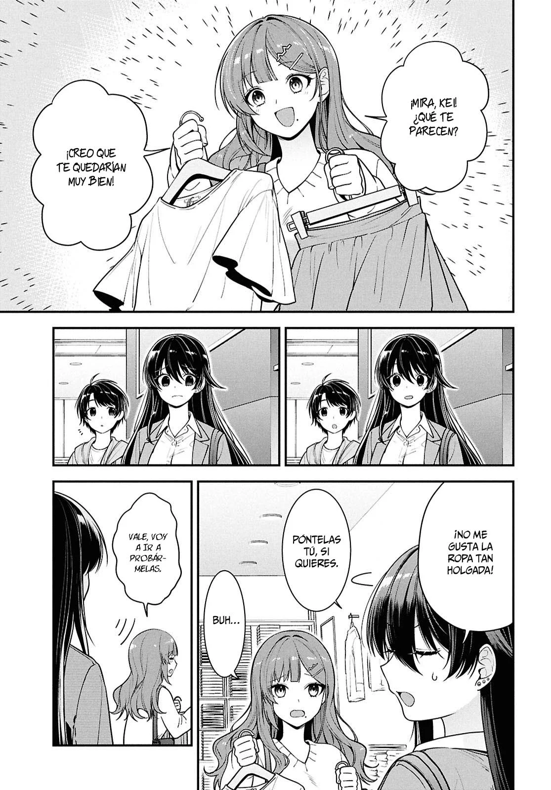 Tonari no Seki no Yankee Shimizu-san ga Kami o Kuroku Sometekita - Capítulo 6 - Página 6 - LectorTMOo
