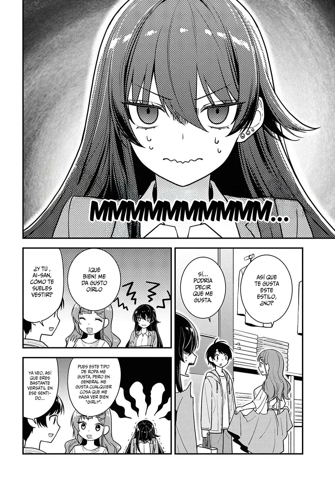 Tonari no Seki no Yankee Shimizu-san ga Kami o Kuroku Sometekita - Capítulo 6 - Página 11 - LectorTMOo