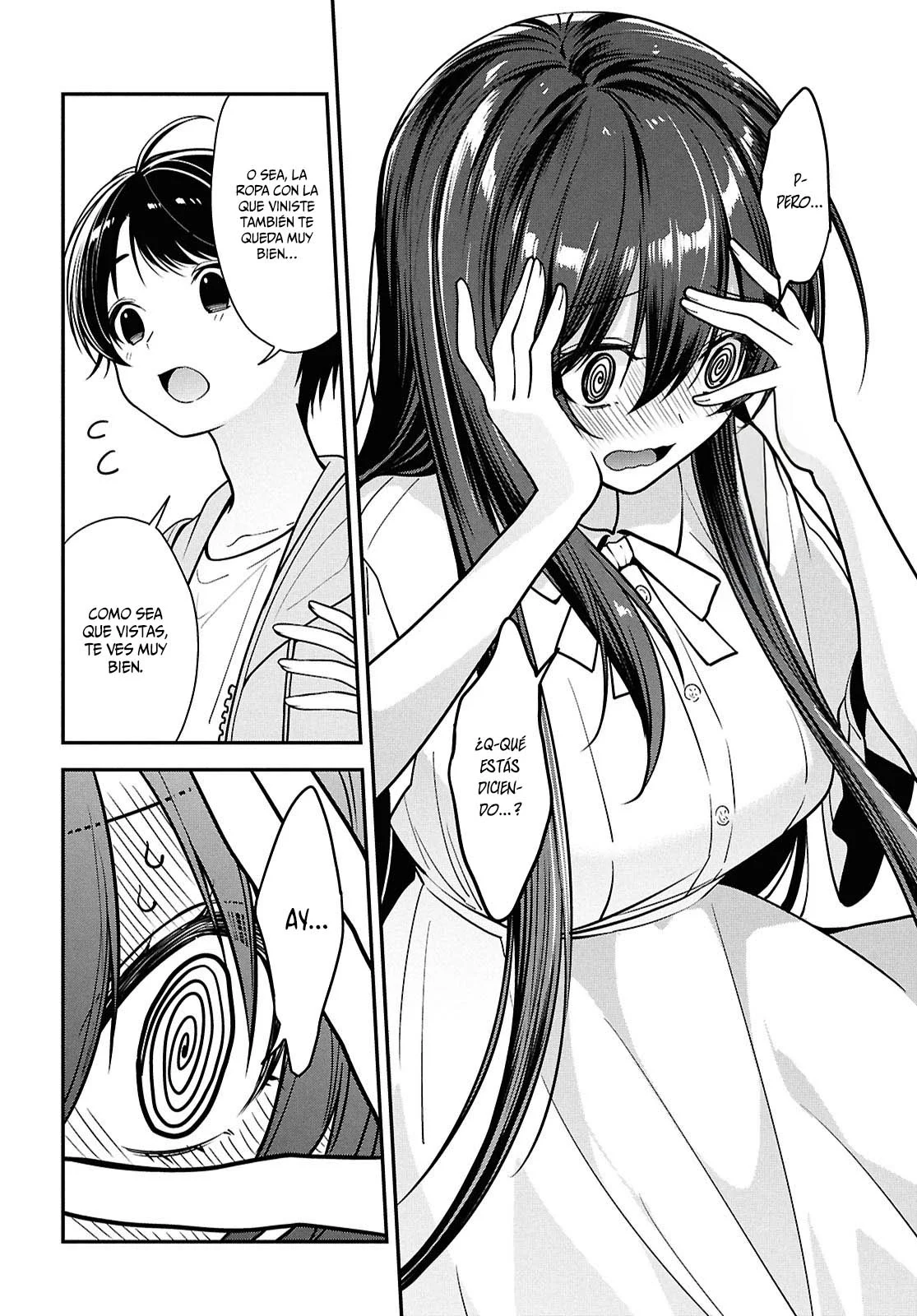 Tonari no Seki no Yankee Shimizu-san ga Kami o Kuroku Sometekita - Capítulo 6 - Página 20 - LectorTMOo