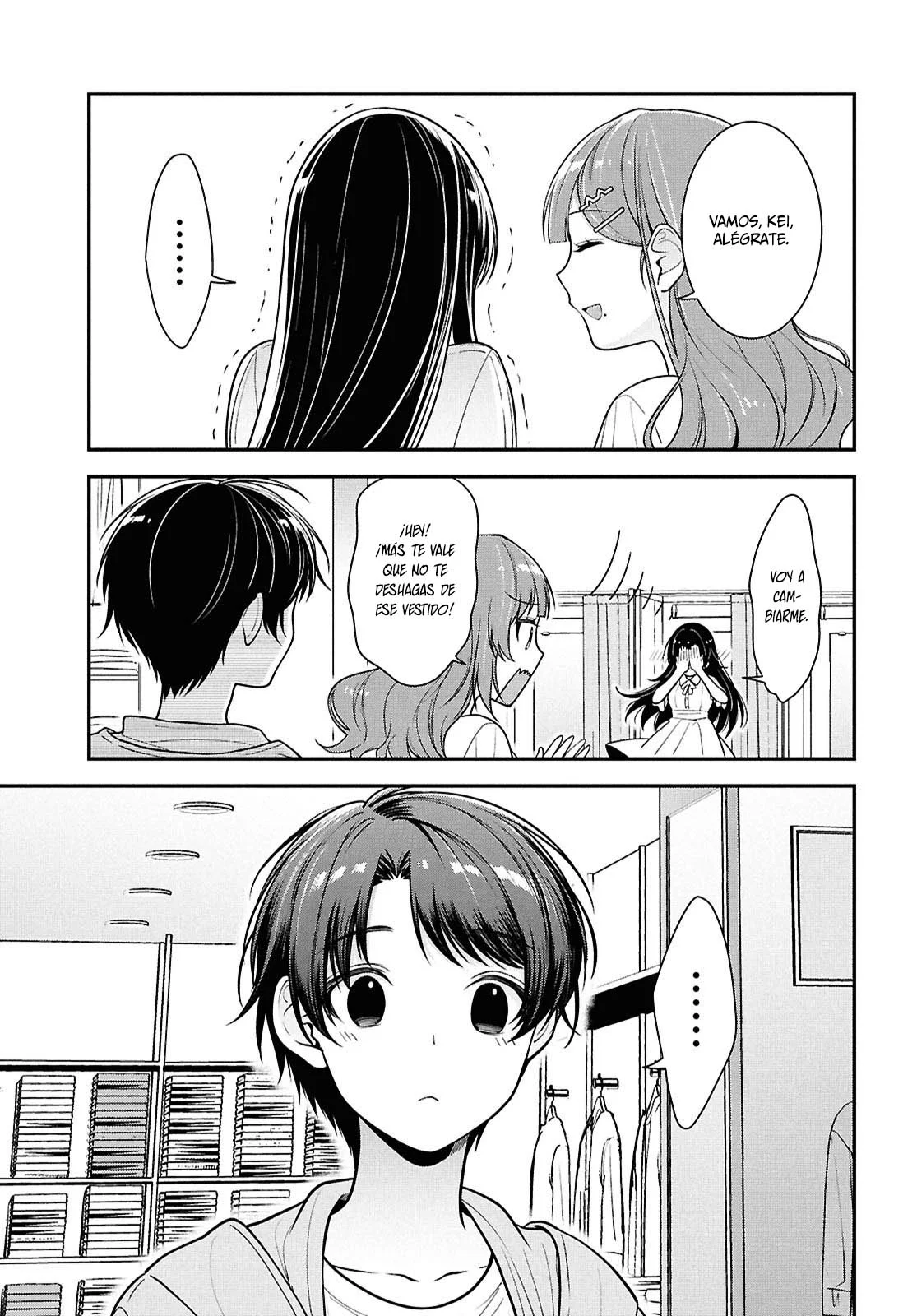 Tonari no Seki no Yankee Shimizu-san ga Kami o Kuroku Sometekita - Capítulo 6 - Página 21 - LectorTMOo