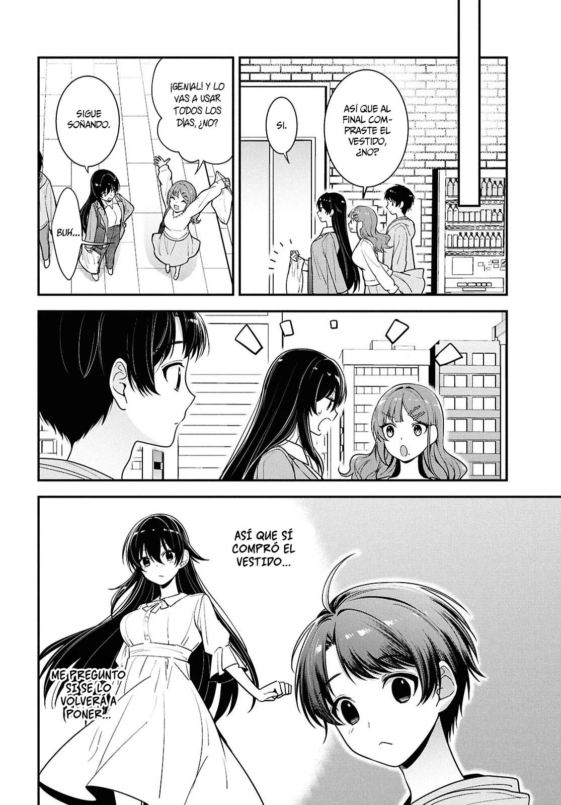 Tonari no Seki no Yankee Shimizu-san ga Kami o Kuroku Sometekita - Capítulo 6 - Página 22 - LectorTMOo
