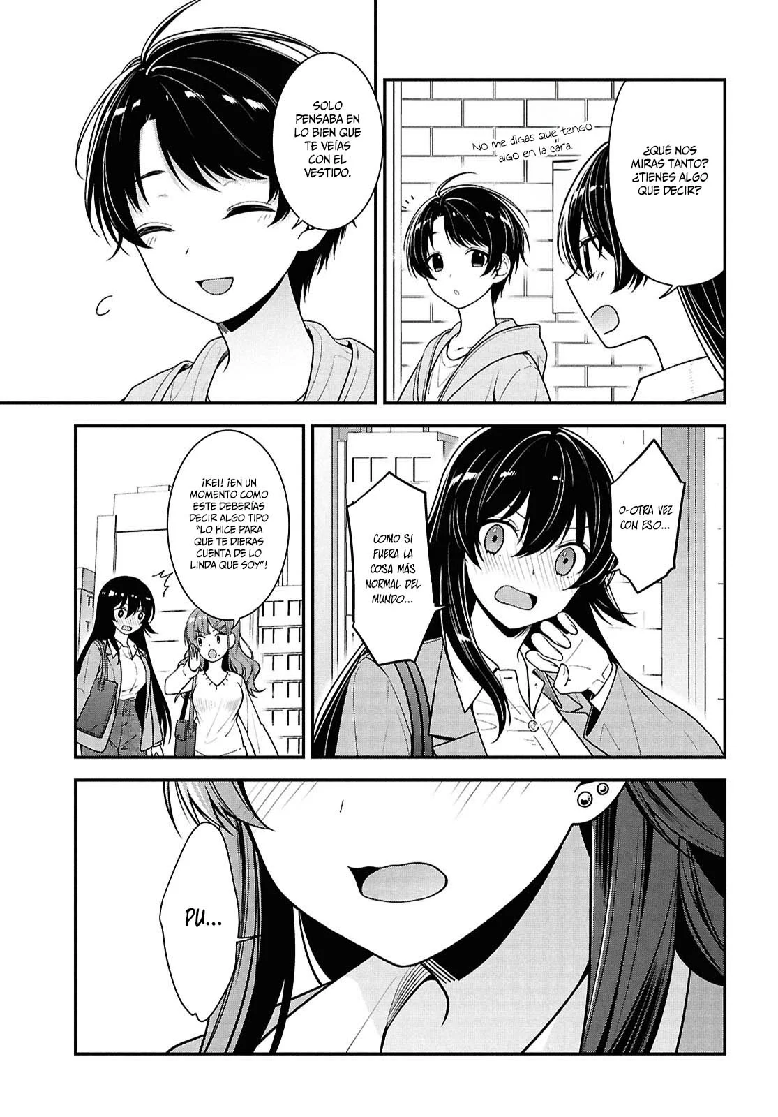 Tonari no Seki no Yankee Shimizu-san ga Kami o Kuroku Sometekita - Capítulo 6 - Página 23 - LectorTMOo