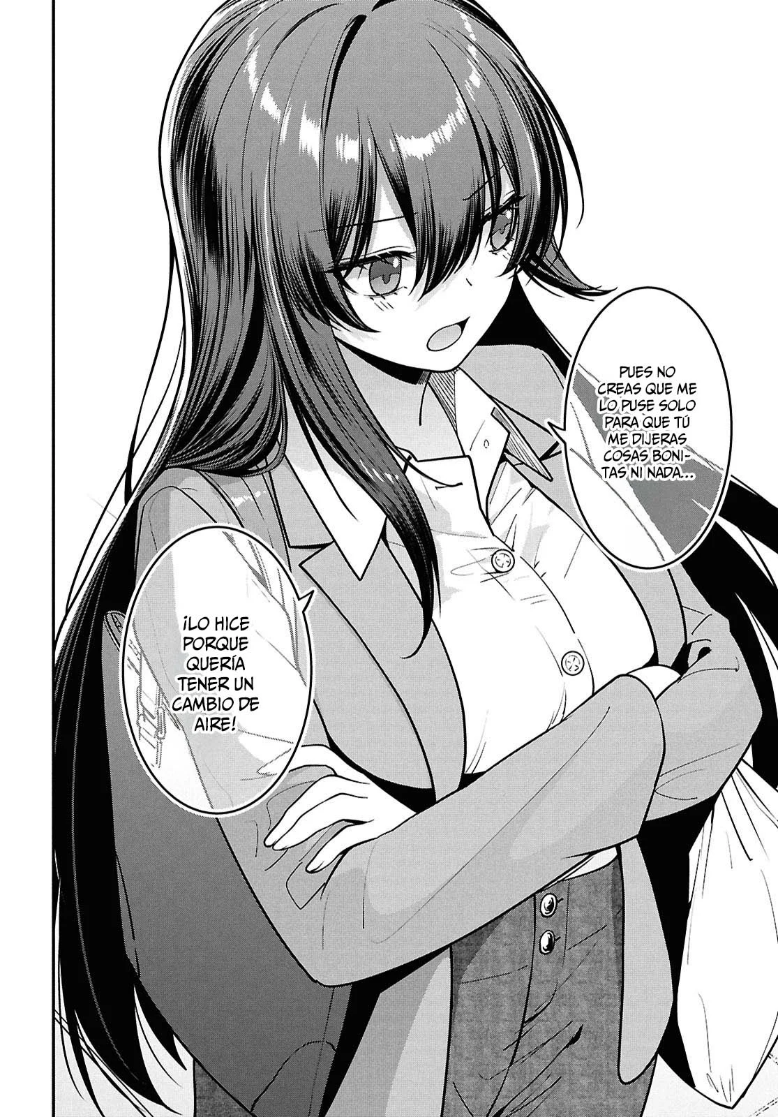 Tonari no Seki no Yankee Shimizu-san ga Kami o Kuroku Sometekita - Capítulo 6 - Página 24 - LectorTMOo