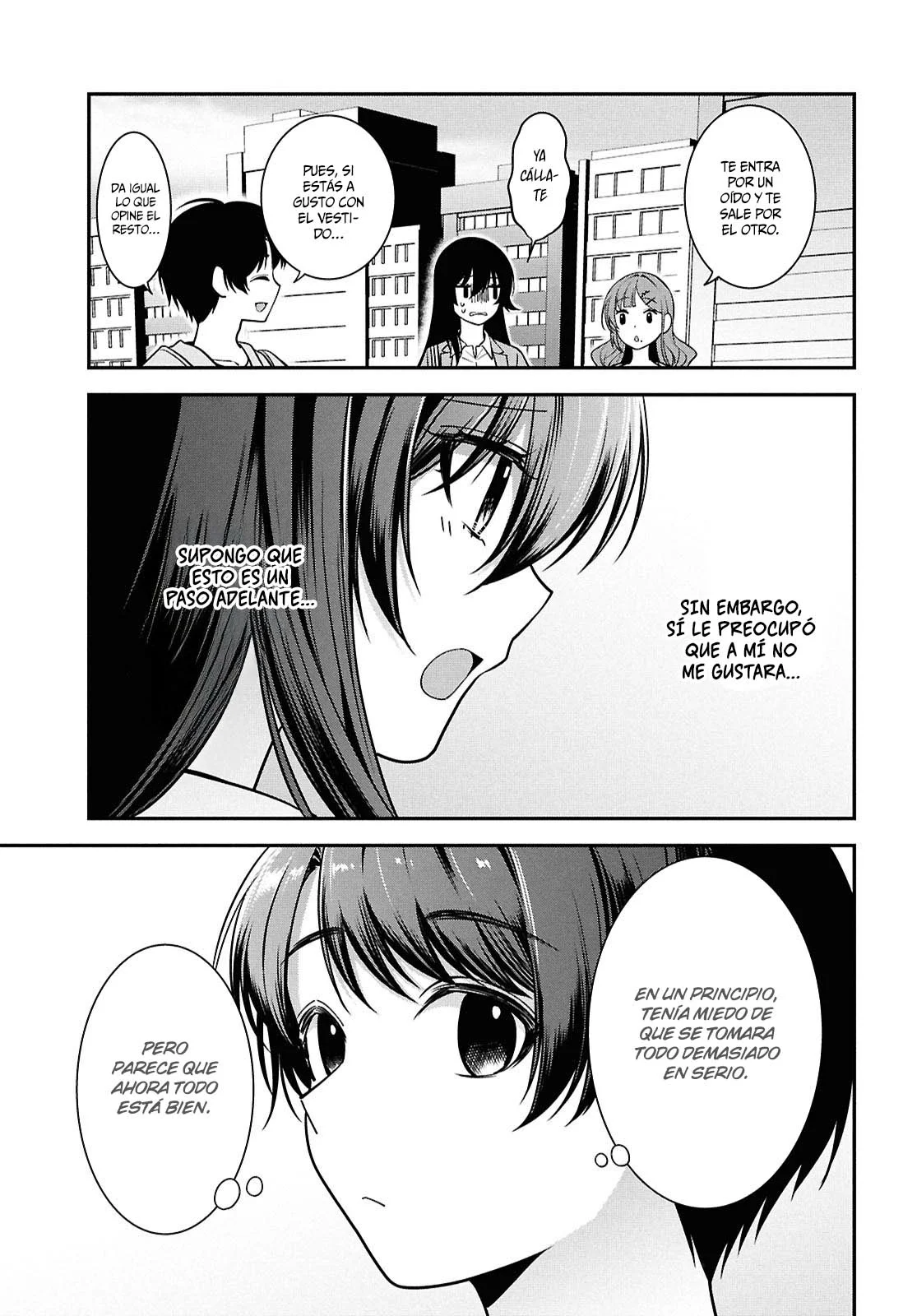 Tonari no Seki no Yankee Shimizu-san ga Kami o Kuroku Sometekita - Capítulo 6 - Página 25 - LectorTMOo