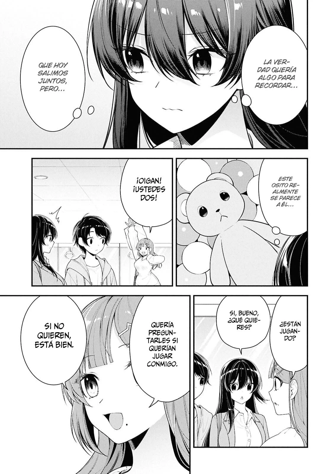 Tonari no Seki no Yankee Shimizu-san ga Kami o Kuroku Sometekita - Capítulo 7 - Página 4 - LectorTMOo