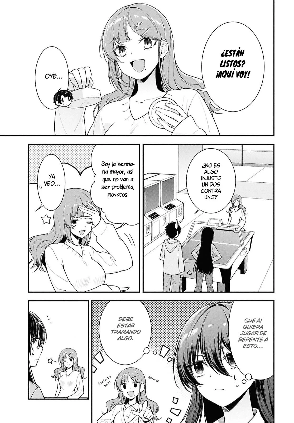 Tonari no Seki no Yankee Shimizu-san ga Kami o Kuroku Sometekita - Capítulo 7 - Página 6 - LectorTMOo