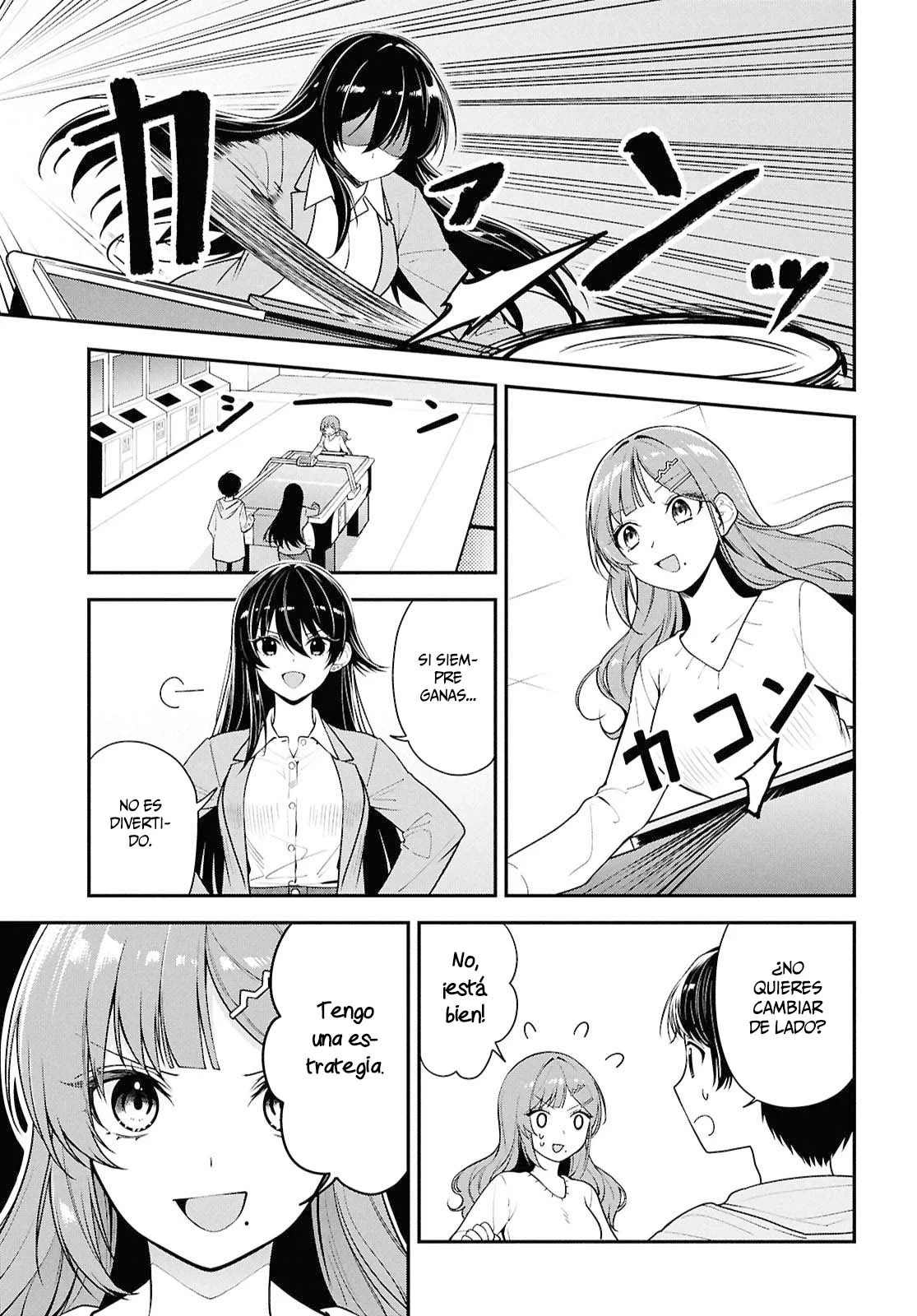 Tonari no Seki no Yankee Shimizu-san ga Kami o Kuroku Sometekita - Capítulo 7 - Página 8 - LectorTMOo