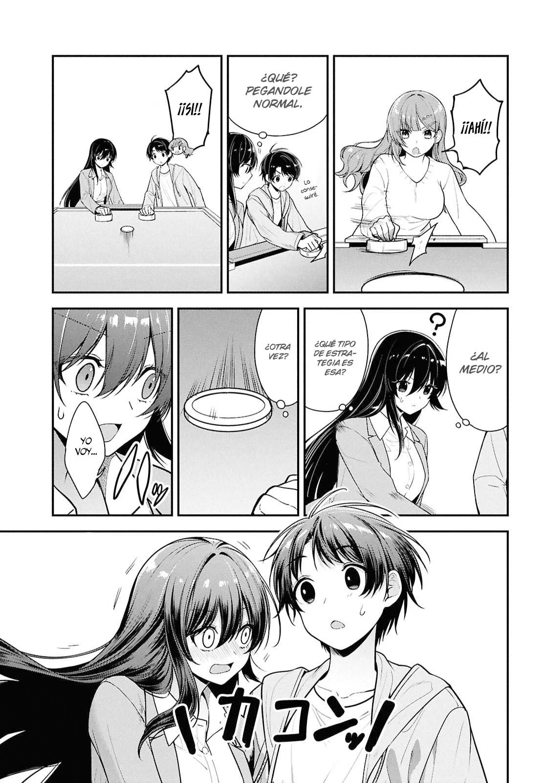 Tonari no Seki no Yankee Shimizu-san ga Kami o Kuroku Sometekita - Capítulo 7 - Página 10 - LectorTMOo