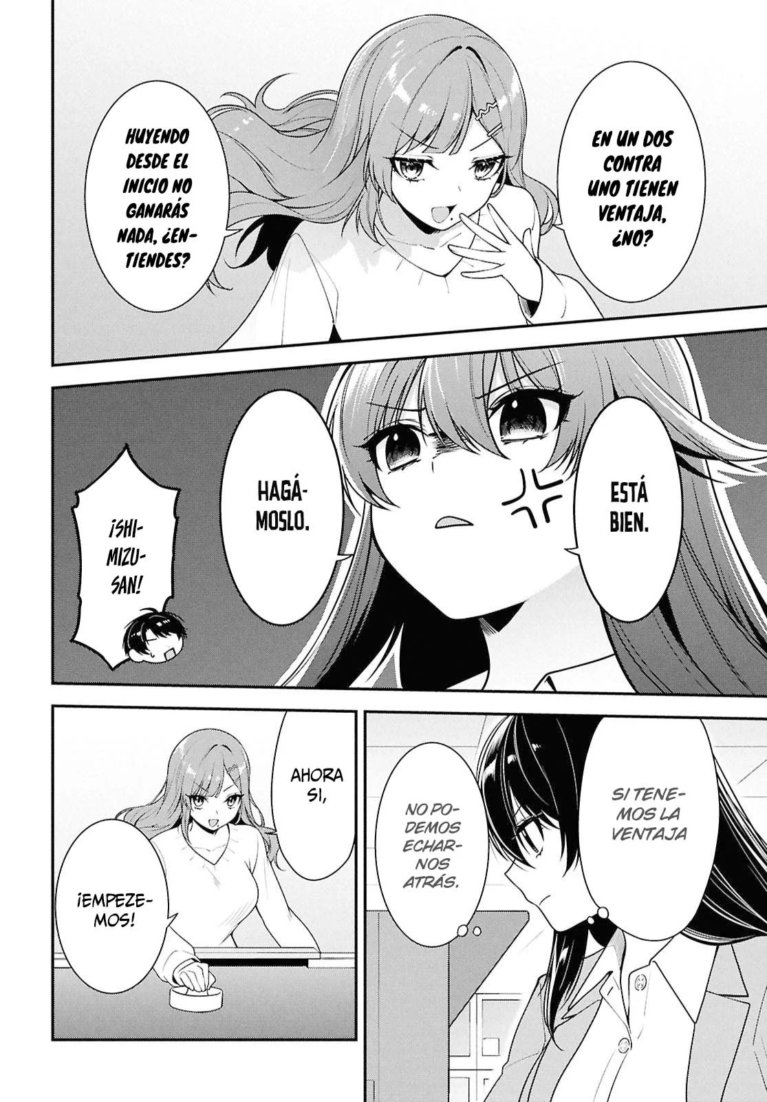 Tonari no Seki no Yankee Shimizu-san ga Kami o Kuroku Sometekita - Capítulo 7 - Página 13 - LectorTMOo